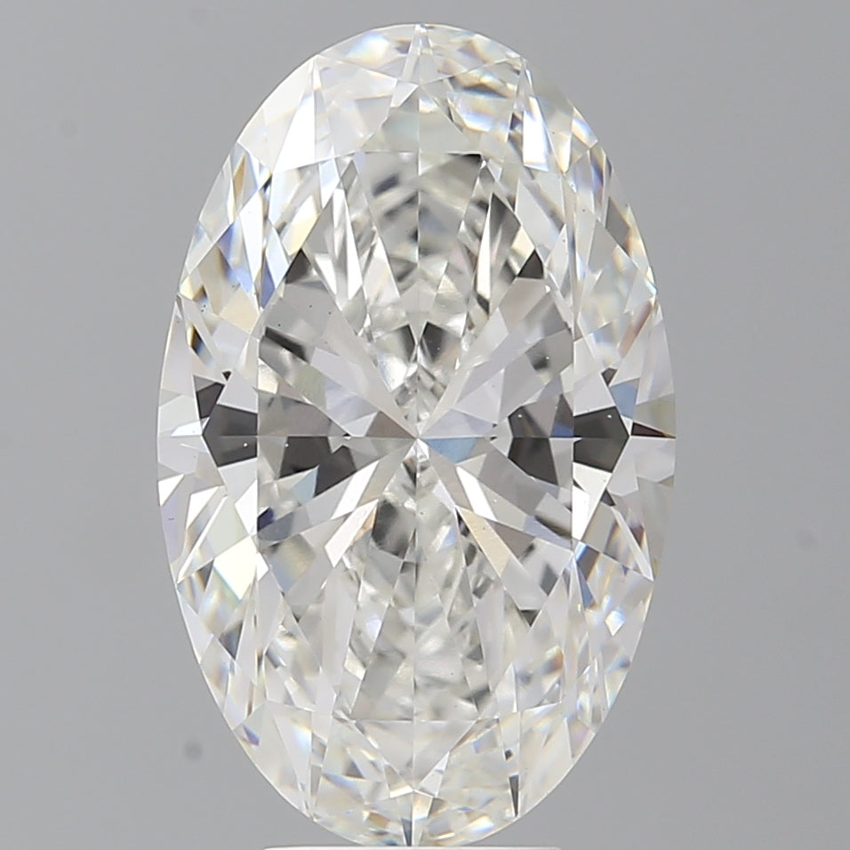 6.60 Carat Oval Shaped, Ideal Cut, F Color, VS1 Clarity, IGI Certified Lab Grown Diamond