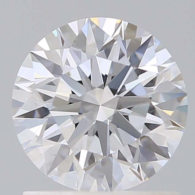 1.16 Carat Round Shaped, Ideal Cut, D Color, VS2 Clarity, IGI Certified Lab Grown Diamond