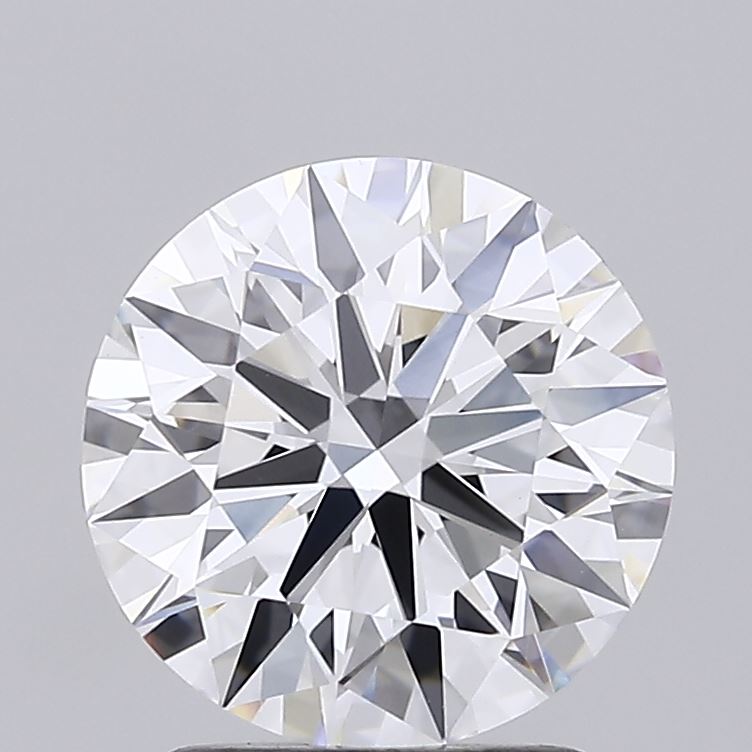 2.19 Carat Round Shaped, Ideal Cut, E Color, VVS2 Clarity, IGI Certified Lab Grown Diamond