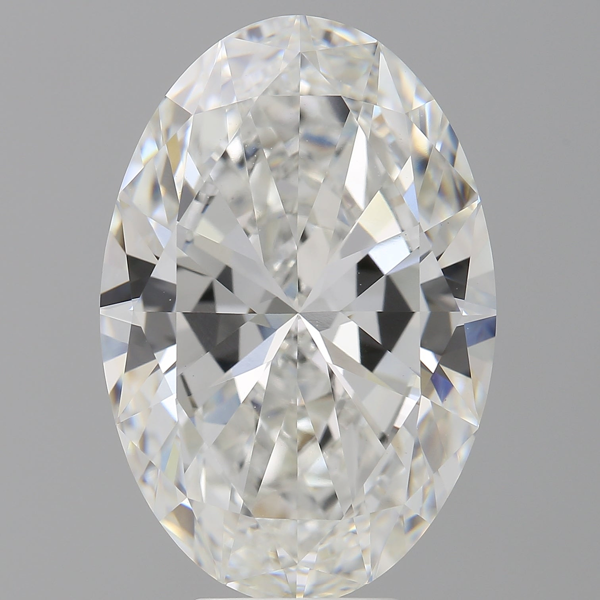 8.10 Carat Oval Shaped, Ideal Cut, F Color, VVS2 Clarity, IGI Certified Lab Grown Diamond