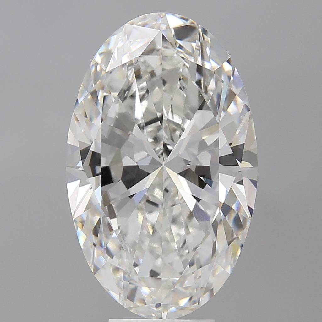7.54 Carat Oval Shaped, Ideal Cut, E Color, VVS2 Clarity, IGI Certified Lab Grown Diamond