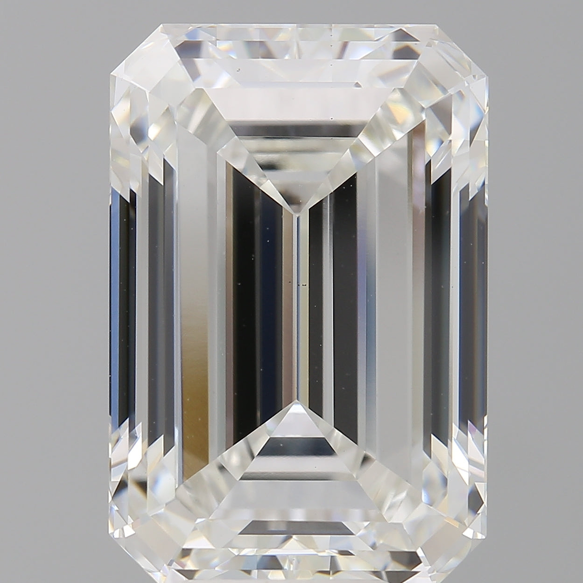 9.10 Carat Emerald Shaped, Ideal Cut, F Color, VS1 Clarity, IGI Certified Lab Grown Diamond