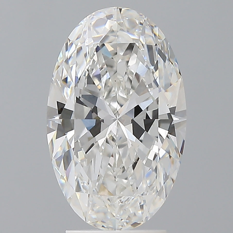 3.54 Carat Oval Shaped, Ideal Cut, E Color, VS1 Clarity, IGI Certified Lab Grown Diamond
