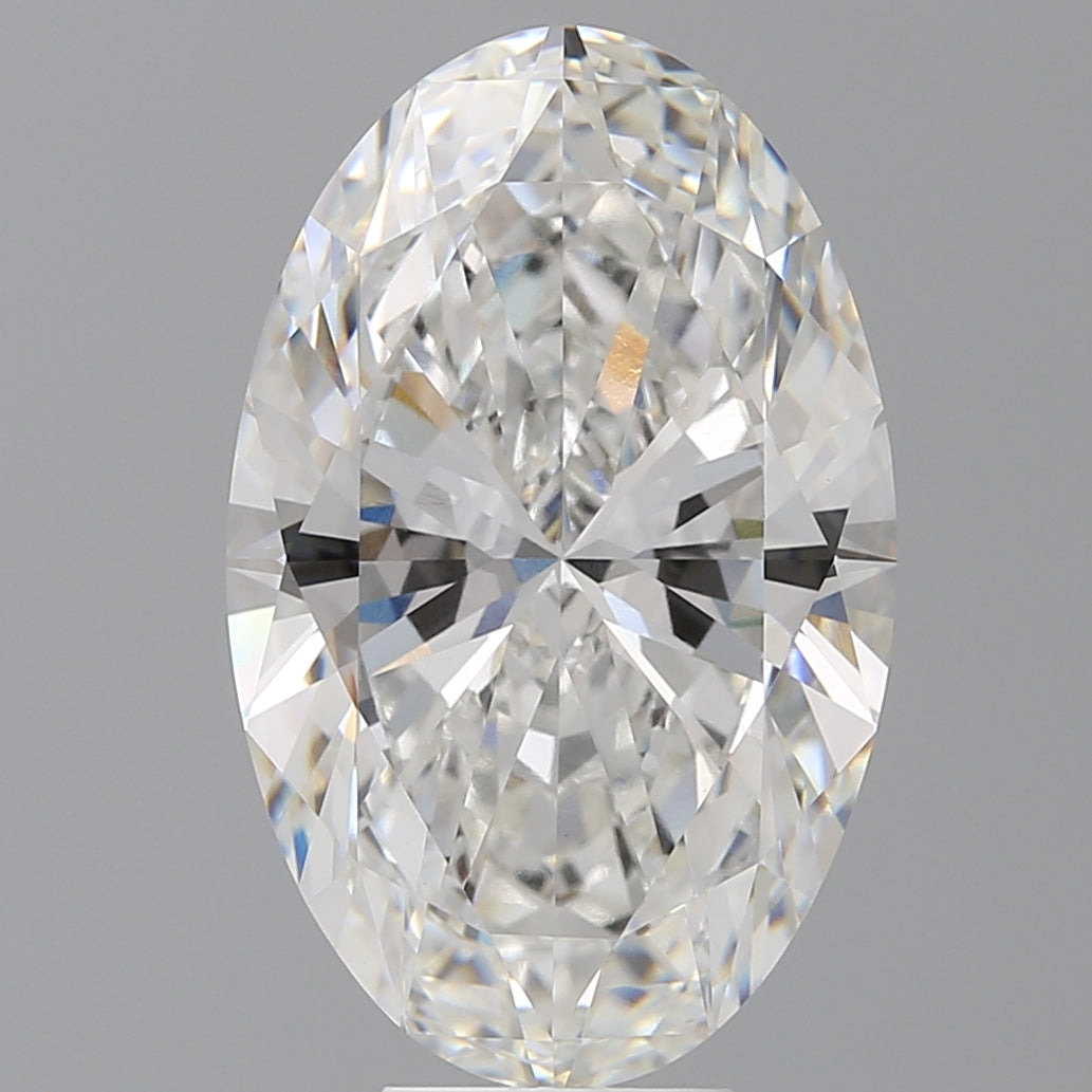 8.55 Carat Oval Shaped, Ideal Cut, F Color, VVS2 Clarity, IGI Certified Lab Grown Diamond