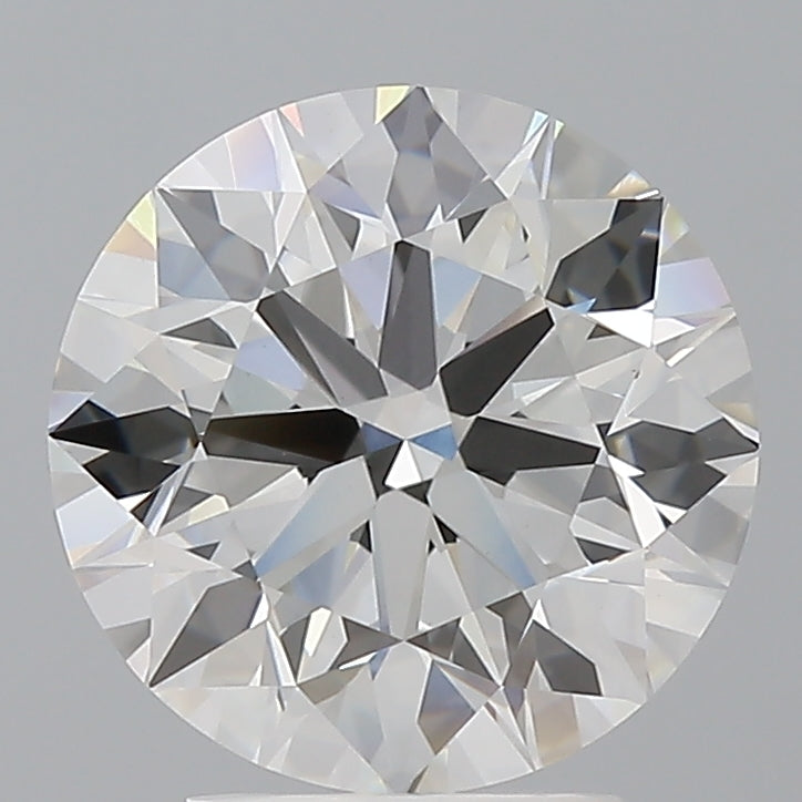 3.55 Carat Round Shaped, Ideal Cut, F Color, VVS2 Clarity, IGI Certified Lab Grown Diamond