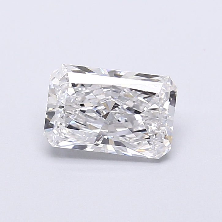 1.06 Carat Radiant Shaped, Very Good Cut, E Color, VVS2 Clarity, IGI Certified Lab Grown Diamond