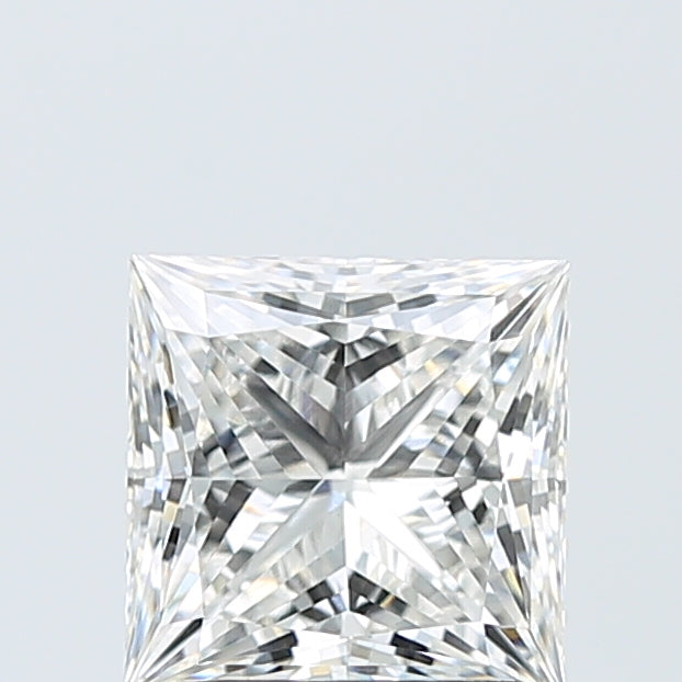 2.04 Carat Princess Shaped, Ideal Cut, F Color, VVS2 Clarity, IGI Certified Lab Grown Diamond