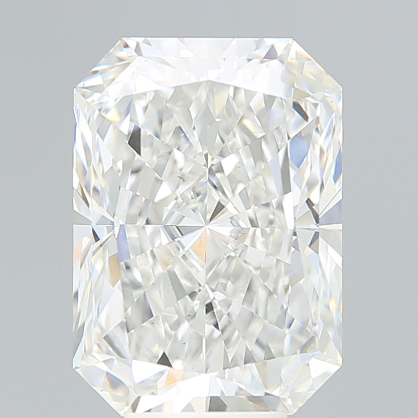 7.87 Carat Radiant Shaped, Ideal Cut, F Color, VS1 Clarity, IGI Certified Lab Grown Diamond