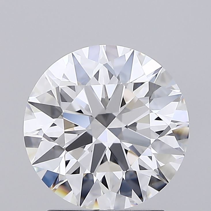2.12 Carat Round Shaped, Ideal Cut, E Color, VVS1 Clarity, IGI Certified Lab Grown Diamond