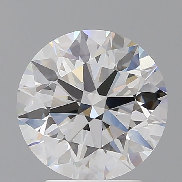 3.06 Carat Round Shaped, Ideal Cut, F Color, VVS2 Clarity, IGI Certified Lab Grown Diamond