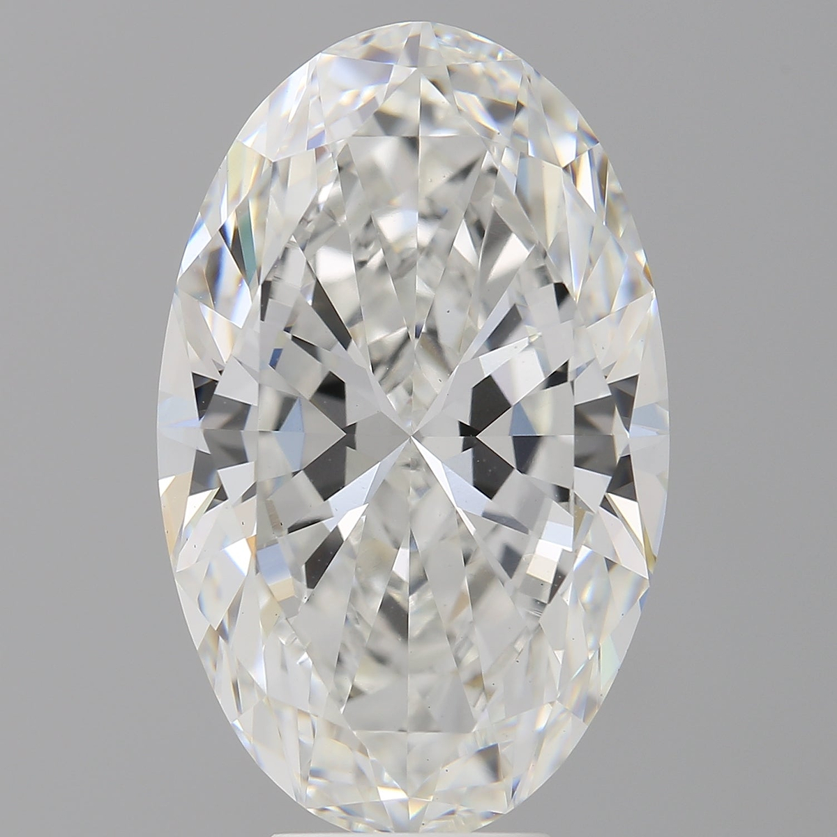 8.02 Carat Oval Shaped, Ideal Cut, F Color, VS1 Clarity, IGI Certified Lab Grown Diamond