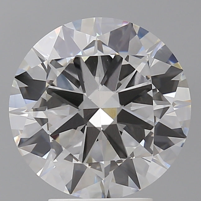 4.02 Carat Round Shaped, Excellent Cut, E Color, VS1 Clarity, IGI Certified Lab Grown Diamond