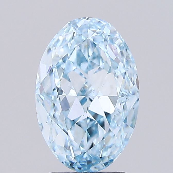 3.02 Carat Oval Shaped, Excellent Cut, VS1 Clarity, IGI Certified Lab Grown Diamond