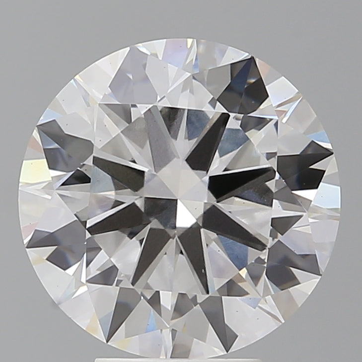 5.54 Carat Round Shaped, Excellent Cut, E Color, VS1 Clarity, IGI Certified Lab Grown Diamond