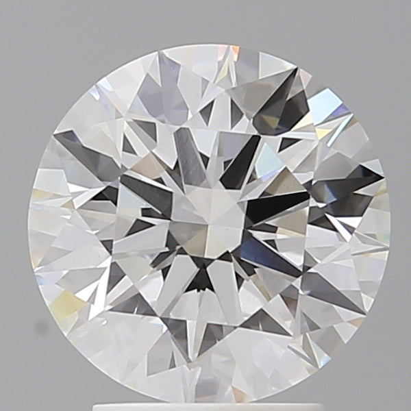 3.04 Carat Round Shaped, Ideal Cut, F Color, VVS2 Clarity, IGI Certified Lab Grown Diamond