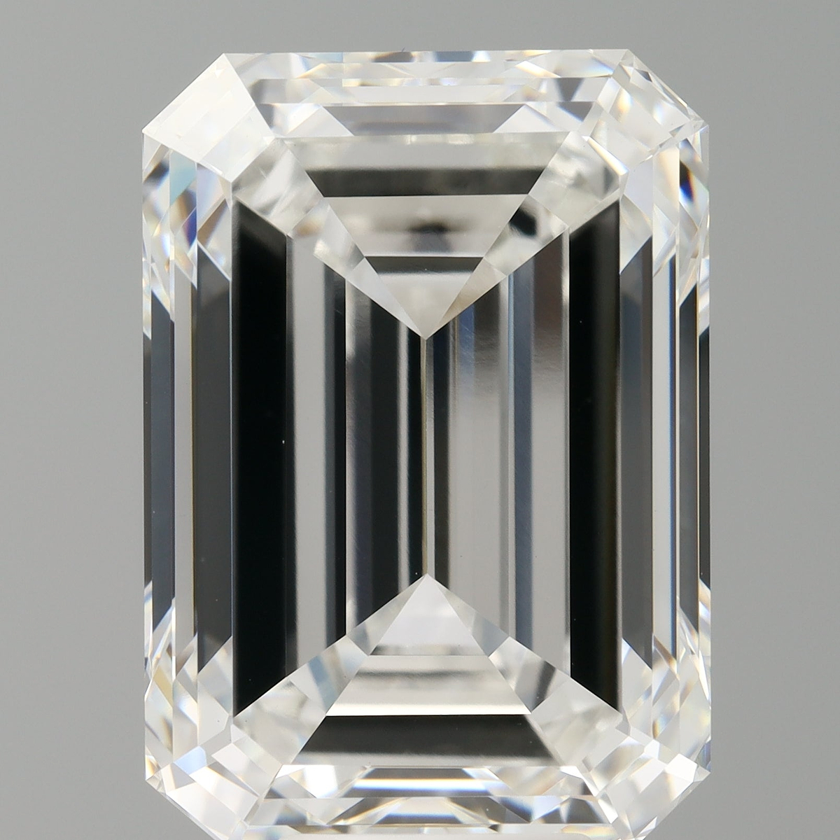 9.06 Carat Emerald Shaped, Ideal Cut, F Color, VVS2 Clarity, IGI Certified Lab Grown Diamond