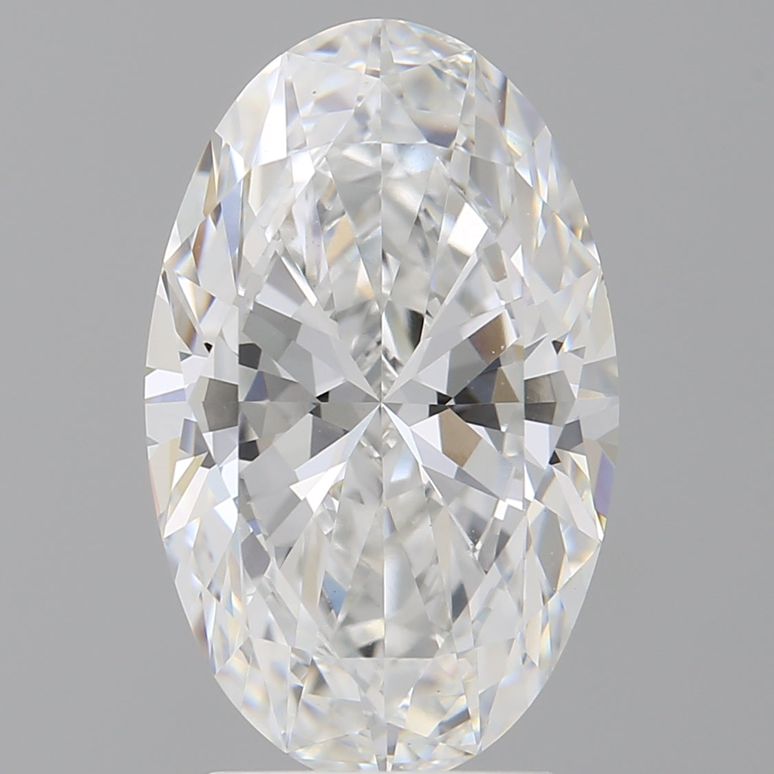 3.05 Carat Oval Shaped, Ideal Cut, E Color, VVS2 Clarity, IGI Certified Lab Grown Diamond