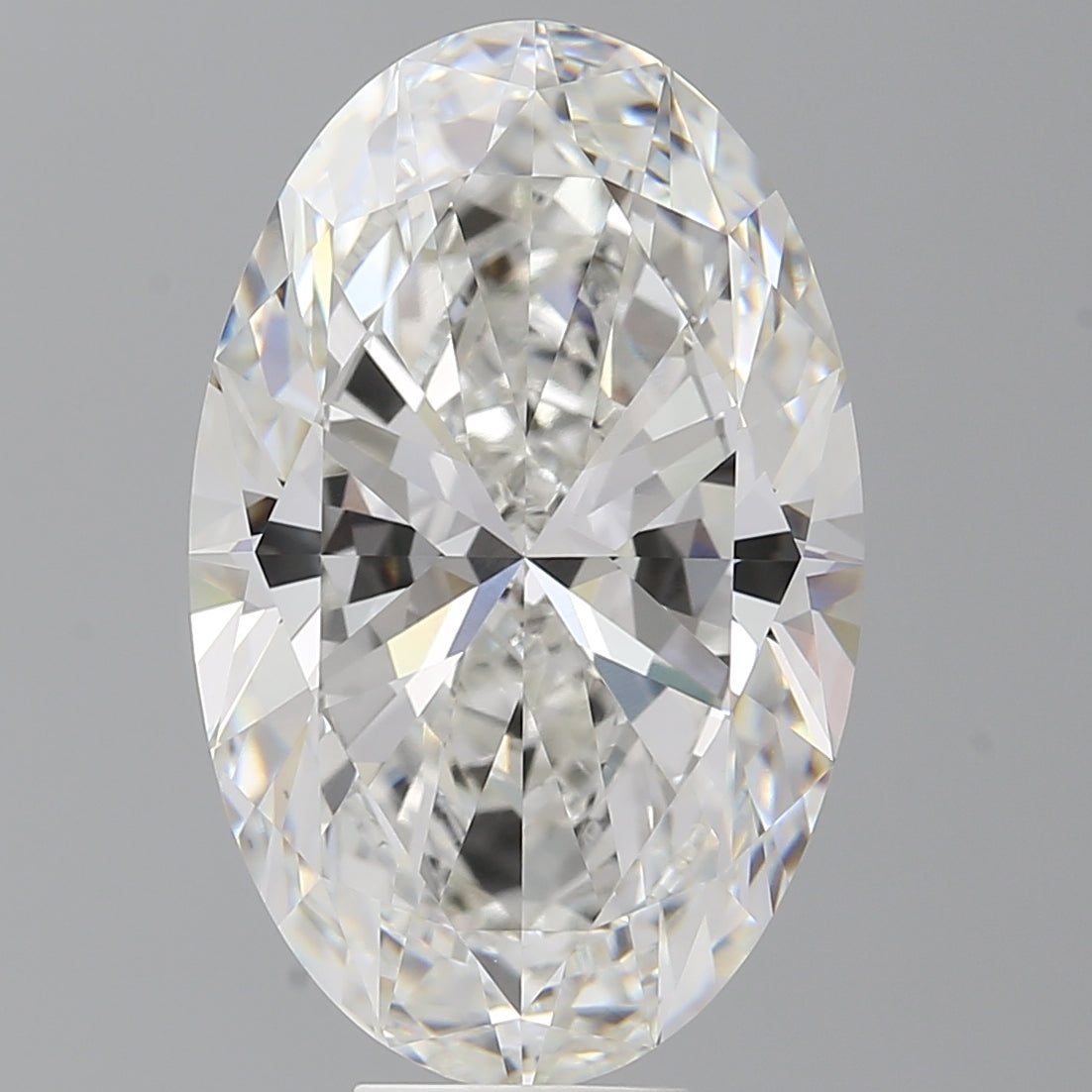 10.59 Carat Oval Shaped, Ideal Cut, F Color, VVS2 Clarity, IGI Certified Lab Grown Diamond