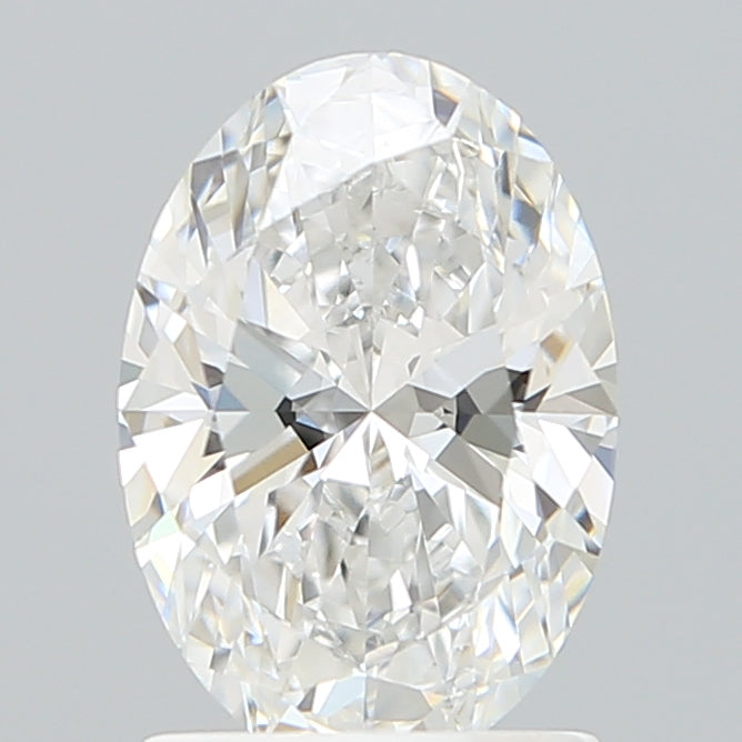 1.52 Carat Oval Shaped, Ideal Cut, D Color, VVS2 Clarity, IGI Certified Lab Grown Diamond