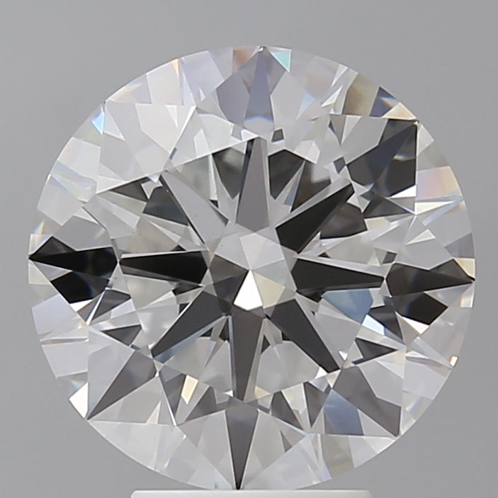 5.09 Carat Round Shaped, Ideal Cut, F Color, VVS2 Clarity, IGI Certified Lab Grown Diamond