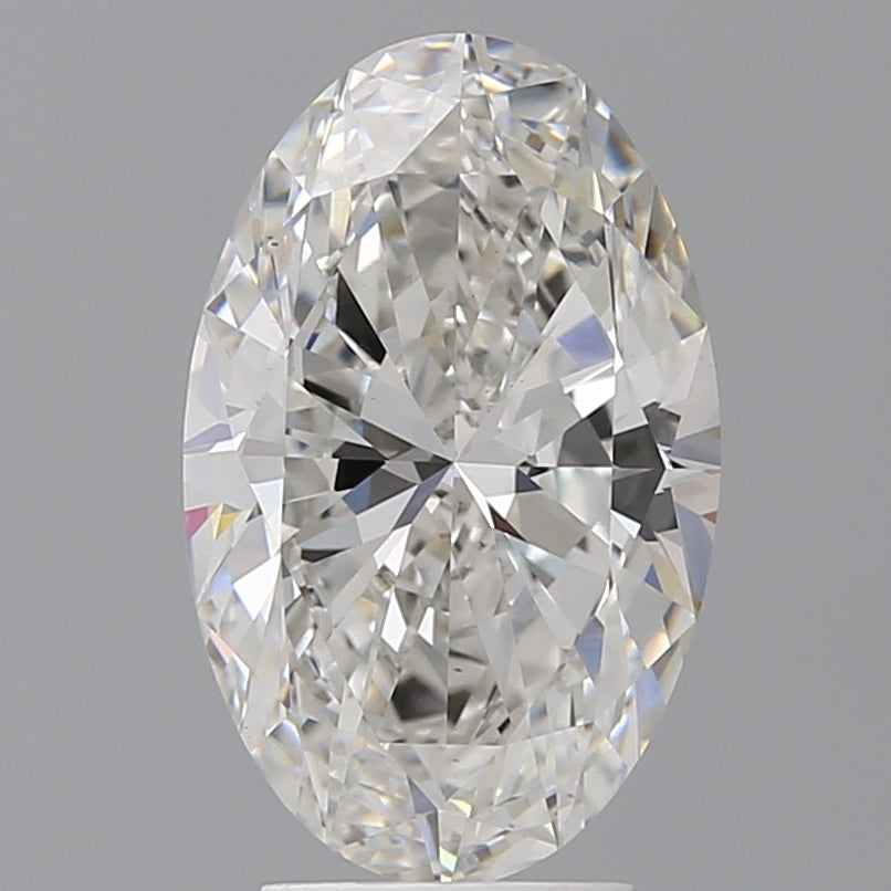 4.06 Carat Oval Shaped, Ideal Cut, F Color, VS1 Clarity, IGI Certified Lab Grown Diamond