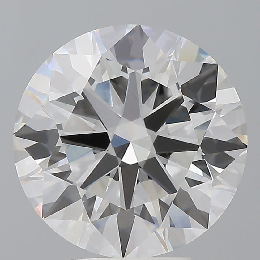 5.60 Carat Round Shaped, Ideal Cut, F Color, VS1 Clarity, IGI Certified Lab Grown Diamond