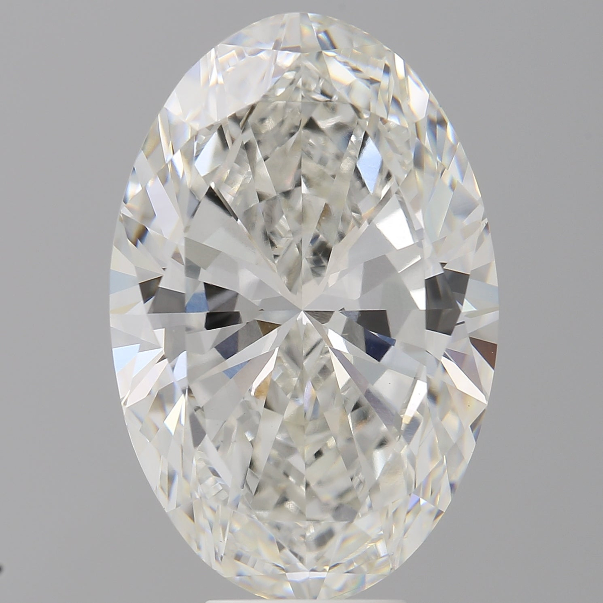 9.07 Carat Oval Shaped, Ideal Cut, F Color, VVS2 Clarity, IGI Certified Lab Grown Diamond