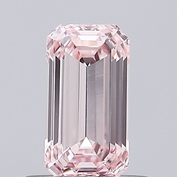 0.63 Carat Emerald Shaped, Excellent Cut, VVS1 Clarity, IGI Certified Lab Grown Diamond