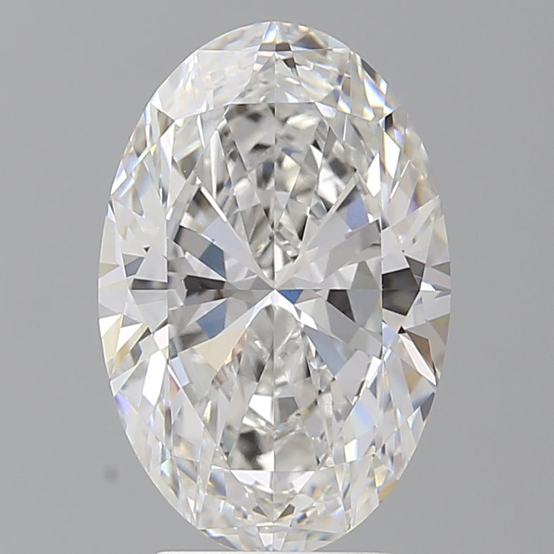 4.03 Carat Oval Shaped, Ideal Cut, E Color, VS1 Clarity, IGI Certified Lab Grown Diamond