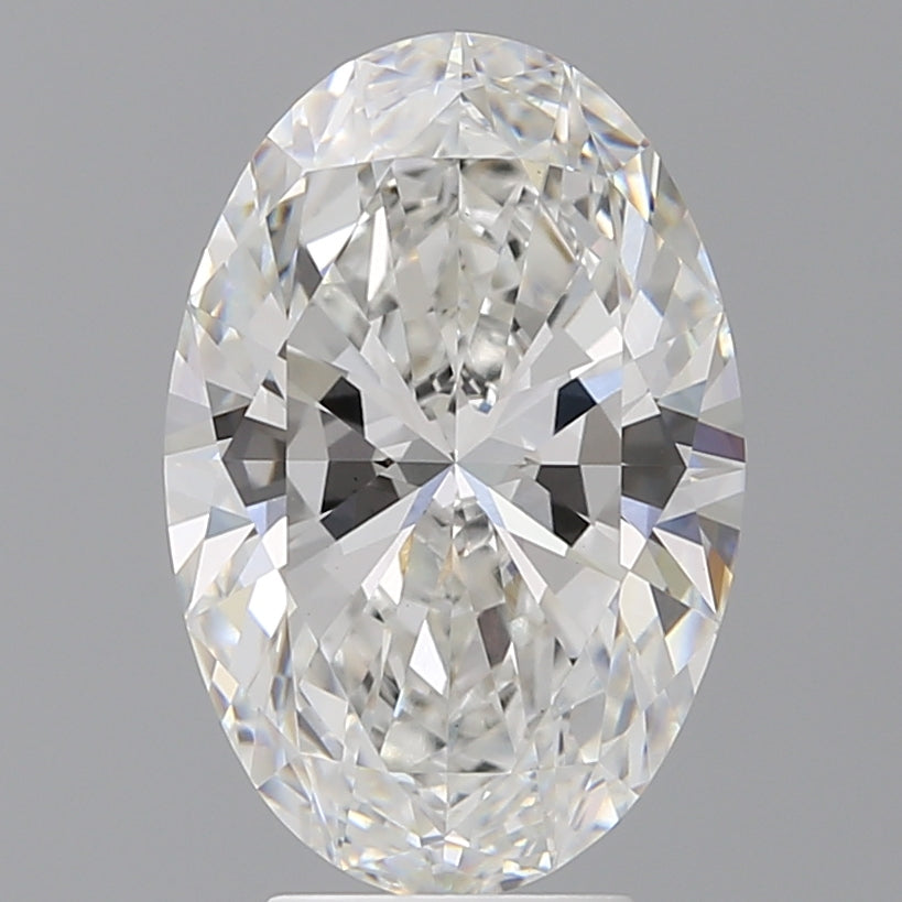 4.60 Carat Oval Shaped, Ideal Cut, F Color, VS1 Clarity, IGI Certified Lab Grown Diamond