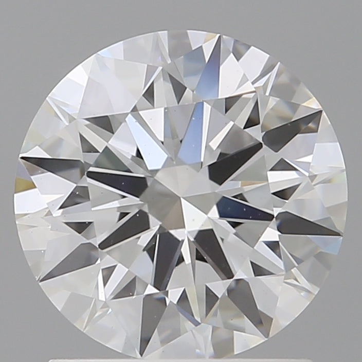 1.60 Carat Round Shaped, Ideal Cut, D Color, VVS2 Clarity, IGI Certified Lab Grown Diamond