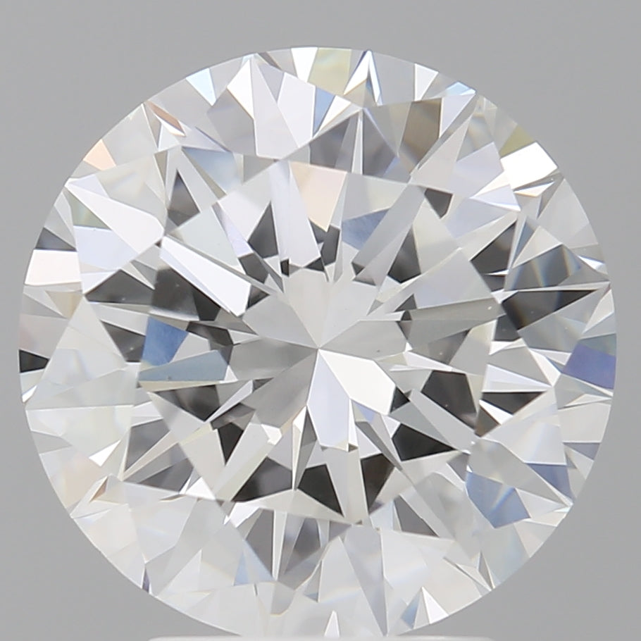 4.02 Carat Round Shaped, Excellent Cut, E Color, VS1 Clarity, IGI Certified Lab Grown Diamond