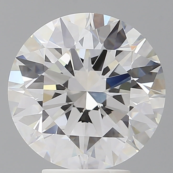 4.52 Carat Round Shaped, Ideal Cut, E Color, VVS2 Clarity, IGI Certified Lab Grown Diamond