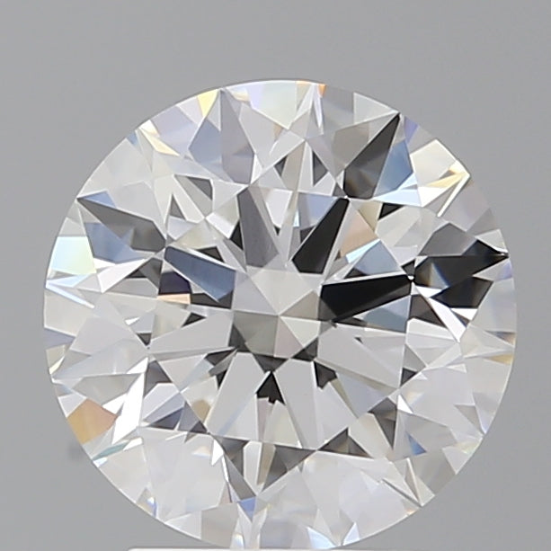 3.05 Carat Round Shaped, Ideal Cut, E Color, VVS2 Clarity, IGI Certified Lab Grown Diamond
