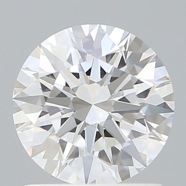 1.29 Carat Round Shaped, Ideal Cut, D Color, VVS2 Clarity, IGI Certified Lab Grown Diamond