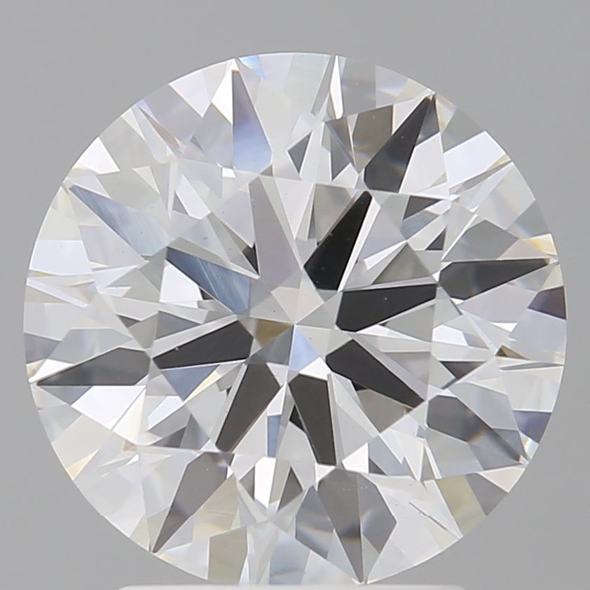 3.00 Carat Round Shaped, Excellent Cut, E Color, VVS2 Clarity, IGI Certified Lab Grown Diamond