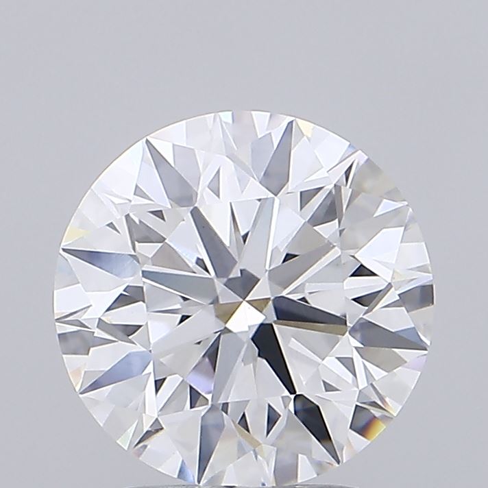 2.57 Carat Round Shaped, Ideal Cut, D Color, VVS2 Clarity, IGI Certified Lab Grown Diamond