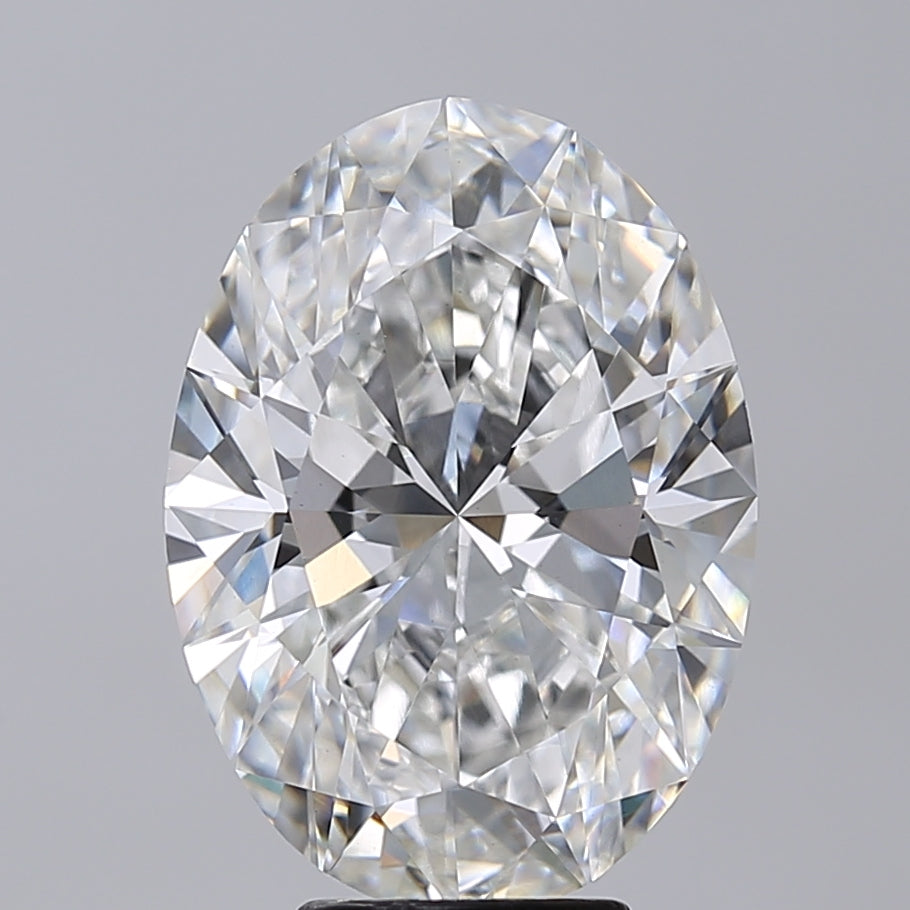 6.01 Carat Oval Shaped, Excellent Cut, F Color, VVS2 Clarity, IGI Certified Lab Grown Diamond