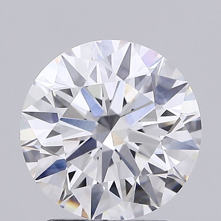 2.28 Carat Round Shaped, Ideal Cut, E Color, VS1 Clarity, IGI Certified Lab Grown Diamond