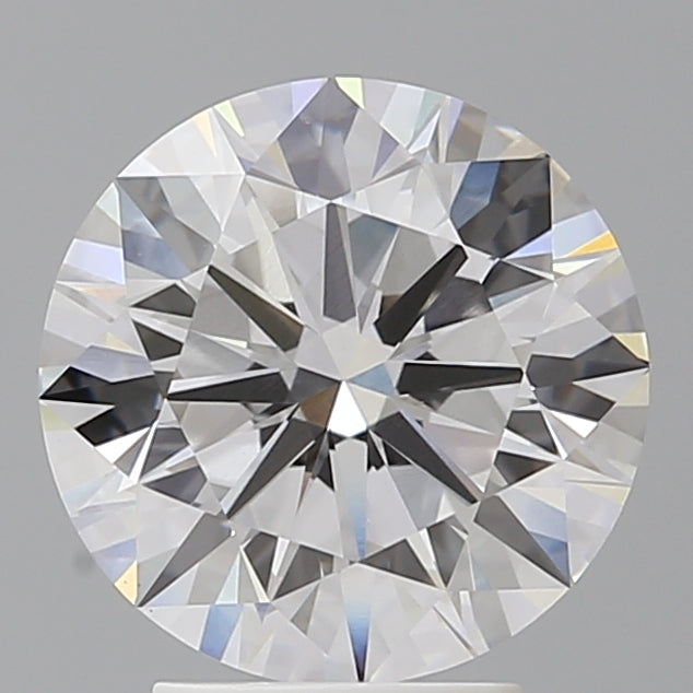 3.60 Carat Round Shaped, Ideal Cut, E Color, VVS2 Clarity, IGI Certified Lab Grown Diamond