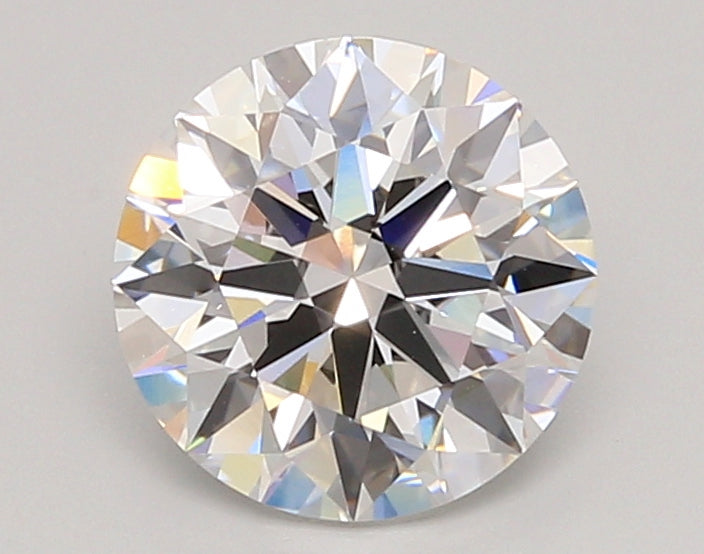 2.02 Carat Round Shaped, Ideal Cut, F Color, VVS2 Clarity, IGI Certified Lab Grown Diamond