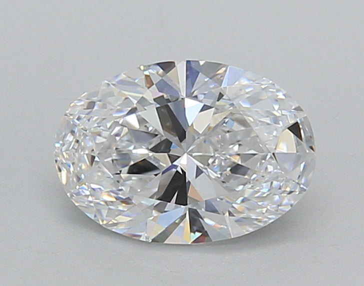 1.02 Carat Oval Shaped, Ideal Cut, D Color, VVS2 Clarity, IGI Certified Lab Grown Diamond