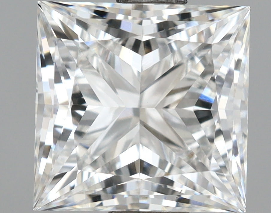 2.04 Carat Princess Shaped, Ideal Cut, E Color, VVS1 Clarity, IGI Certified Lab Grown Diamond