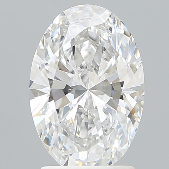 2.10 Carat Oval Shaped, Ideal Cut, D Color, VVS2 Clarity, IGI Certified Lab Grown Diamond