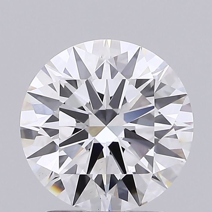 2.10 Carat Round Shaped, Ideal Cut, F Color, VS1 Clarity, IGI Certified Lab Grown Diamond