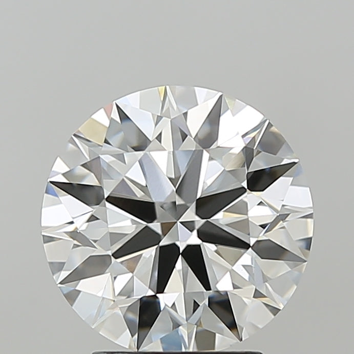 3.08 Carat Round Shaped, Ideal Cut, F Color, VVS2 Clarity, IGI Certified Lab Grown Diamond