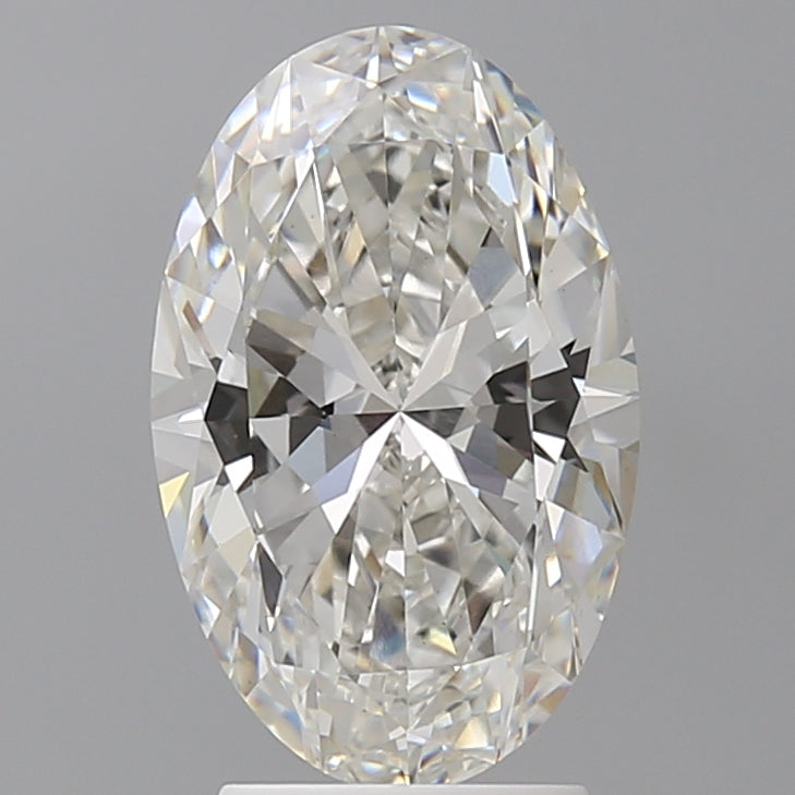 3.01 Carat Oval Shaped, Ideal Cut, G Color, VS1 Clarity, IGI Certified Lab Grown Diamond