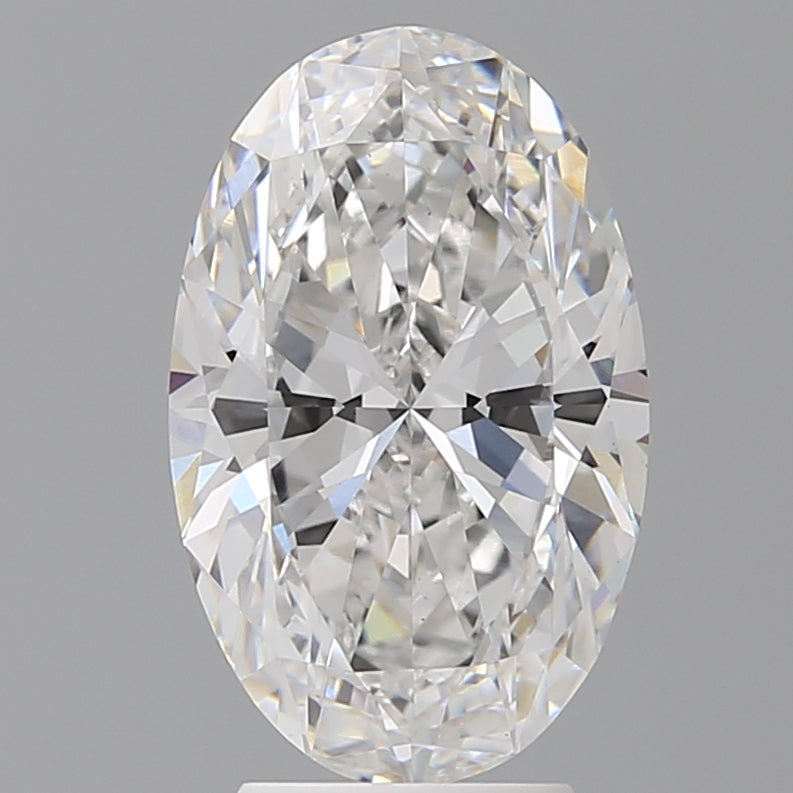 4.02 Carat Oval Shaped, Ideal Cut, E Color, VS1 Clarity, IGI Certified Lab Grown Diamond
