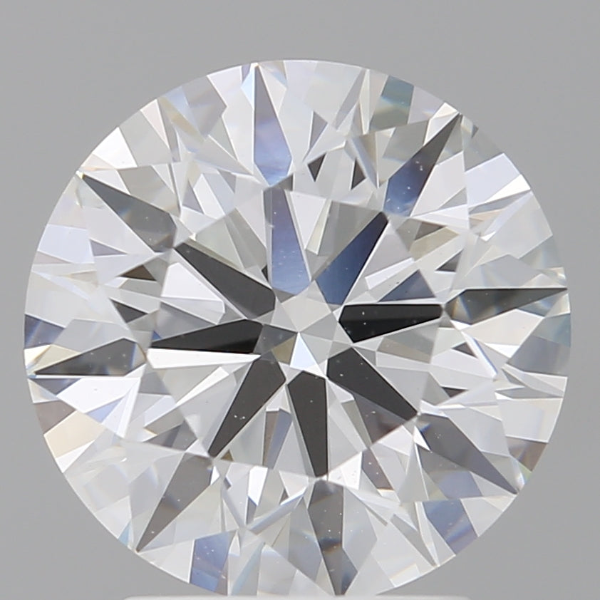 3.01 Carat Round Shaped, Ideal Cut, E Color, VVS2 Clarity, IGI Certified Lab Grown Diamond