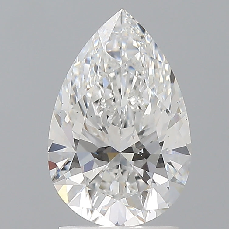 2.03 Carat Pear Shaped, Ideal Cut, E Color, VS2 Clarity, IGI Certified Lab Grown Diamond